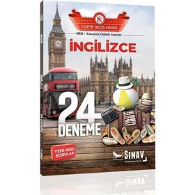 Sınav Yayınları 8. Sınıf LGS İngilizce 24 Deneme