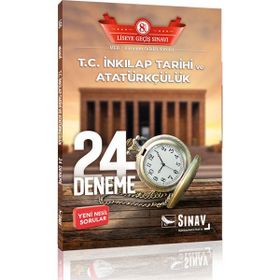 Sınav Yayınları 8. Sınıf LGS T.C. İnkılap Tarihi ve Atatürkçülük 24 Deneme