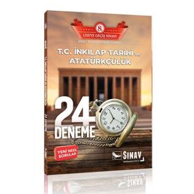 Sınav Yayınları 8. Sınıf LGS T.C. İnkılap Tarihi ve Atatürkçülük 24 Deneme