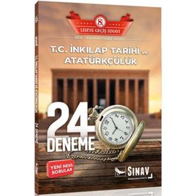 Sınav Yayınları 8. Sınıf LGS T.C. İnkılap Tarihi ve Atatürkçülük 24 Deneme