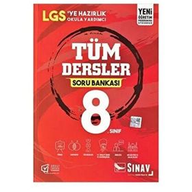 Sınav Yayınları 8. Sınıf LGS Tüm Dersler Soru Bankası