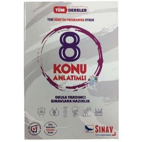 Sınav Yayınları - 8. Sınıf Tüm Dersler Konu Anlatımlı