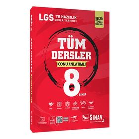 Sınav Yayınları - 8. Sınıf Tüm Dersler Konu Anlatımlı