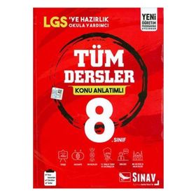 Sınav Yayınları - 8. Sınıf Tüm Dersler Konu Anlatımlı