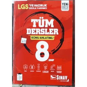 Sınav Yayınları - 8. Sınıf Tüm Dersler Konu Anlatımlı