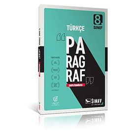 Sınav Yayınları 8. Sınıf Türkçe Paragraf Soru Bankası