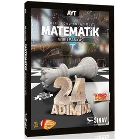 Sınav Yayınları AYT 24 Adımda Matematik Özel Konu Anlatımlı Soru Bankası