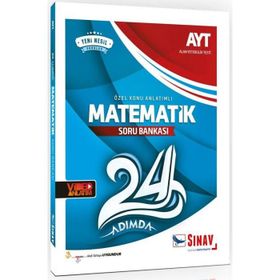 Sınav Yayınları AYT 24 Adımda Matematik Özel Konu Anlatımlı Soru Bankası