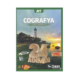 Sınav Yayınları AYT Coğrafya 24 Adımda Konu Anlatımlı Soru Bankası