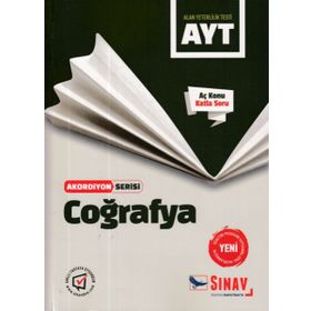 Sınav Yayınları AYT Coğrafya Akordiyon Serisi