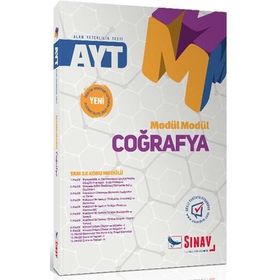 Sınav Yayınları AYT Coğrafya Modül Modül Konu Anlatımlı