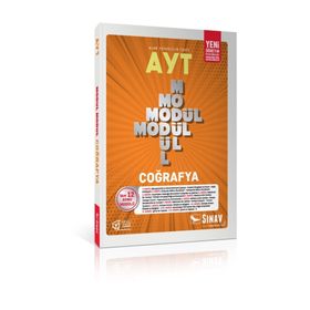 Sınav Yayınları AYT Coğrafya Modül Modül Konu Anlatımlı