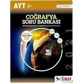 Sınav Yayınları - AYT Coğrafya Soru Bankası