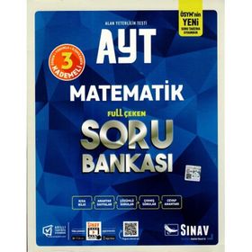 Sınav Yayınları AYT Matematik Full Çeken Soru Bankası