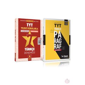 Sınav Yayınları Sınav TYT Türkçe Paragraf Soru Bankası ve Yıldızlı Sorular TYT Türkçe 7 Deneme Kitabı