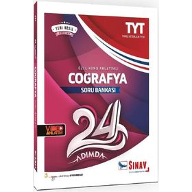 Sınav Yayınları TYT 24 Adımda Coğrafya Konu Anlatımlı Soru Bankası