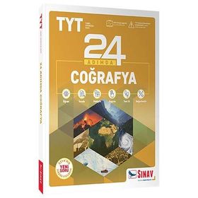 Sınav Yayınları TYT 24 Adımda Coğrafya Konu Anlatımlı Soru Bankası