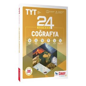 Sınav Yayınları TYT 24 Adımda Coğrafya Konu Anlatımlı Soru Bankası