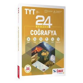 Sınav Yayınları TYT 24 Adımda Coğrafya Konu Anlatımlı Soru Bankası