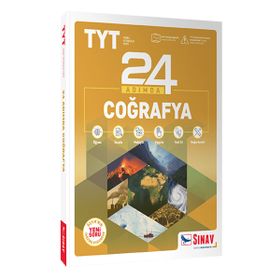 Sınav Yayınları TYT 24 Adımda Coğrafya Konu Anlatımlı Soru Bankası