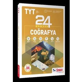 Sınav Yayınları TYT 24 Adımda Coğrafya Konu Anlatımlı Soru Bankası