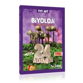 Sınav Yayınları TYT AYT Biyoloji 24 Adımda Özel Konu Anlatımlı Soru Bankası