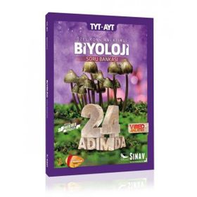 Sınav Yayınları TYT AYT Biyoloji 24 Adımda Özel Konu Anlatımlı Soru Bankası