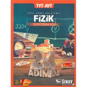 Sınav Yayınları TYT AYT Fizik 24 Adımda Konu Anlatımlı Soru Bankası