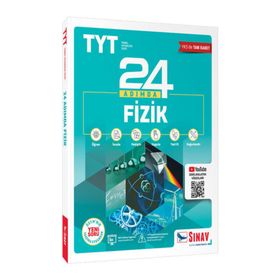 Sınav Yayınları TYT AYT Fizik 24 Adımda Konu Anlatımlı Soru Bankası