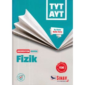 Sınav Yayınları TYT AYT Fizik Akordiyon Serisi