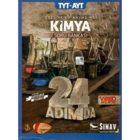 Sınav Yayınları TYT AYT Kimya 24 Adımda Özel Konu Anlatımlı Soru Bankası