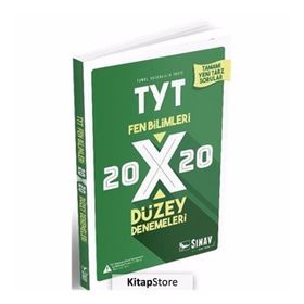Sınav Yayınları TYT Fen Bilimleri 20x20 Düzey Denemeleri