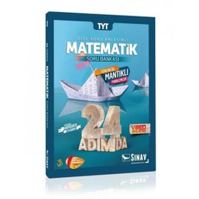 Sınav Yayınları TYT Matematik 24 Adımda Konu Anlatımlı Soru Bankası