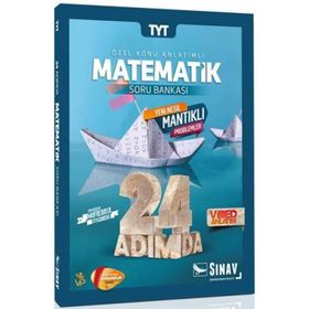 Sınav Yayınları TYT Matematik 24 Adımda Konu Anlatımlı Soru Bankası