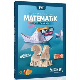 Sınav Yayınları TYT Matematik 24 Adımda Konu Anlatımlı Soru Bankası
