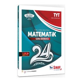 Sınav Yayınları TYT Matematik 24 Adımda Konu Anlatımlı Soru Bankası