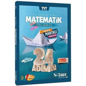 Sınav Yayınları TYT Matematik 24 Adımda Konu Anlatımlı Soru Bankası