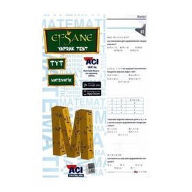 Sınav Yayınları TYT Matematik Çek Kopart Yaprak Test