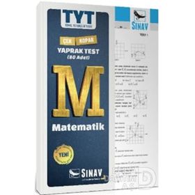 Sınav Yayınları TYT Matematik Çek Kopart Yaprak Test