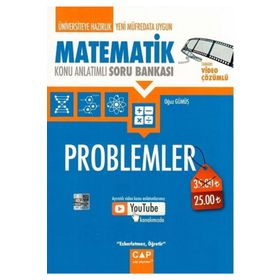 Sınav Yayınları TYT Matematik ve Acil Yayınları Problemler Soru Bankası 2 Kitap Set