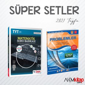 Sınav Yayınları TYT Matematik ve Apotemi Problemler Soru Bankası 2 Kitap Set