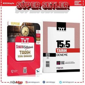 Sınav Yayınları - TYT Tarih Soru ve Marka Deneme Seti 2 Kitap