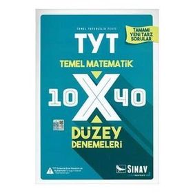 Sınav Yayınları Tyt Temel Matematik 10x40 Deneme