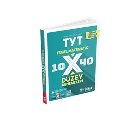 Sınav Yayınları Tyt Temel Matematik 10x40 Deneme