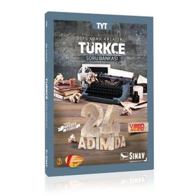 Sınav Yayınları TYT Türkçe 24 Adımda Özel Konu Anlatımlı Soru Bankası