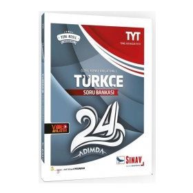 Sınav Yayınları TYT Türkçe 24 Adımda Özel Konu Anlatımlı Soru Bankası