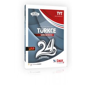 Sınav Yayınları TYT Türkçe 24 Adımda Özel Konu Anlatımlı Soru Bankası