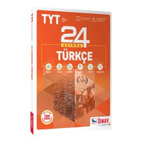 Sınav Yayınları TYT Türkçe 24 Adımda Özel Konu Anlatımlı Soru Bankası