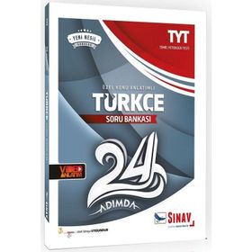 Sınav Yayınları TYT Türkçe 24 Adımda Özel Konu Anlatımlı Soru Bankası