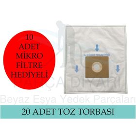Sinbo 1400 20 Adet Süpürge torbası